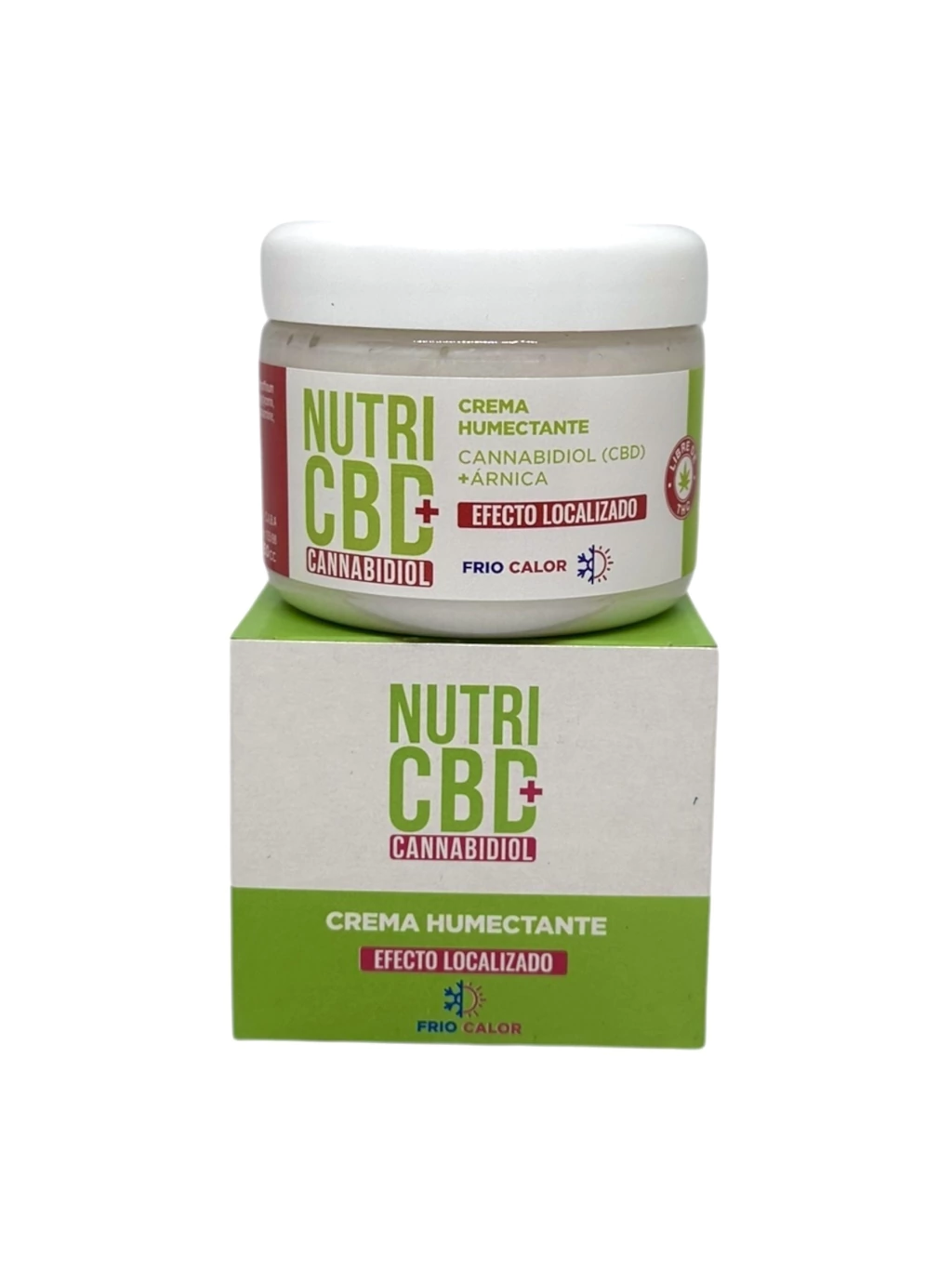 Crema humectante Arnica Nutri CBD Nutriplus 100cc